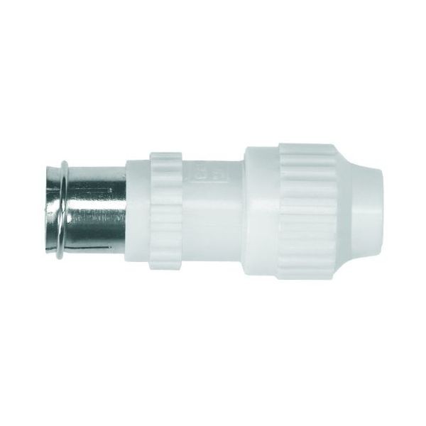 Axing CFS 20-00 F-Quickfix-Stecker Für Koaxialkabel Von 4,5 - 7mm Durchmesser 100 Stk. SB 402