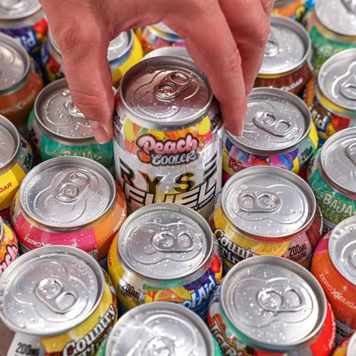 RYSE Fuel Sugar Free Energy Drink | Vegan Friendly, Gluten Free | No Fillers & No Artificial Colors | 0 Calories | 200mg Natural Caffeine | 12 Pack (S thumbnail