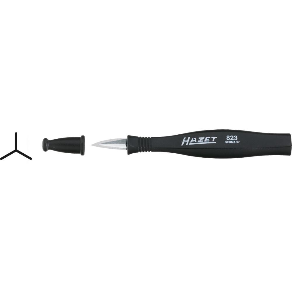 HAZET 823 Scraper Length: 148mm, Tool Steel