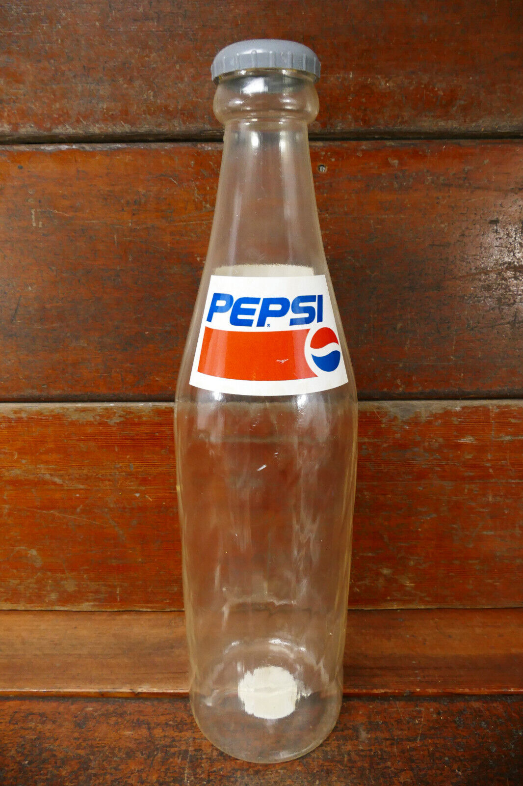 Vintage GIANT Pepsi Cola Plastic Soda Bottle Advertising Coin Bank - 24” Tall thumbnail