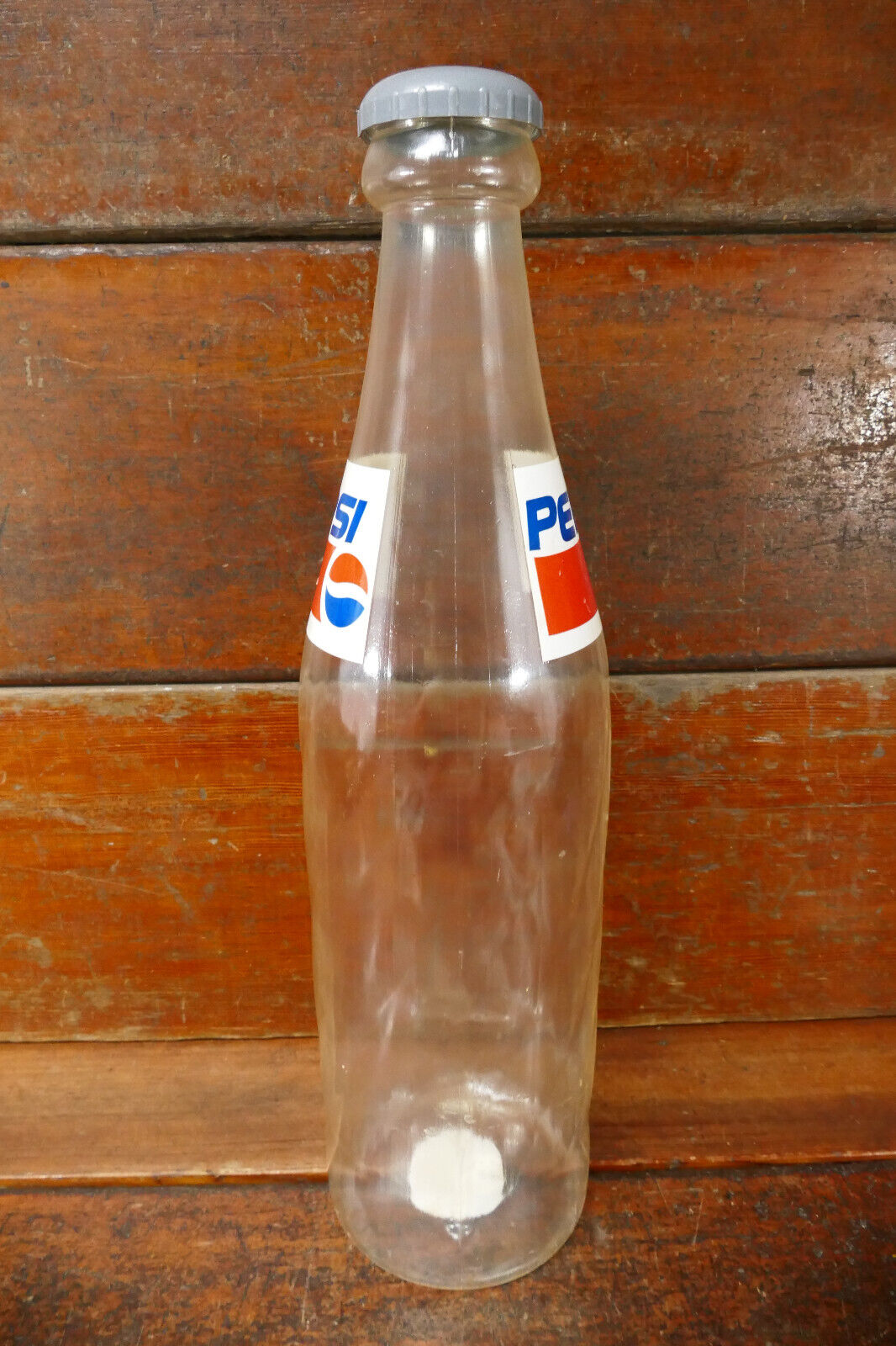Vintage GIANT Pepsi Cola Plastic Soda Bottle Advertising Coin Bank - 24” Tall thumbnail