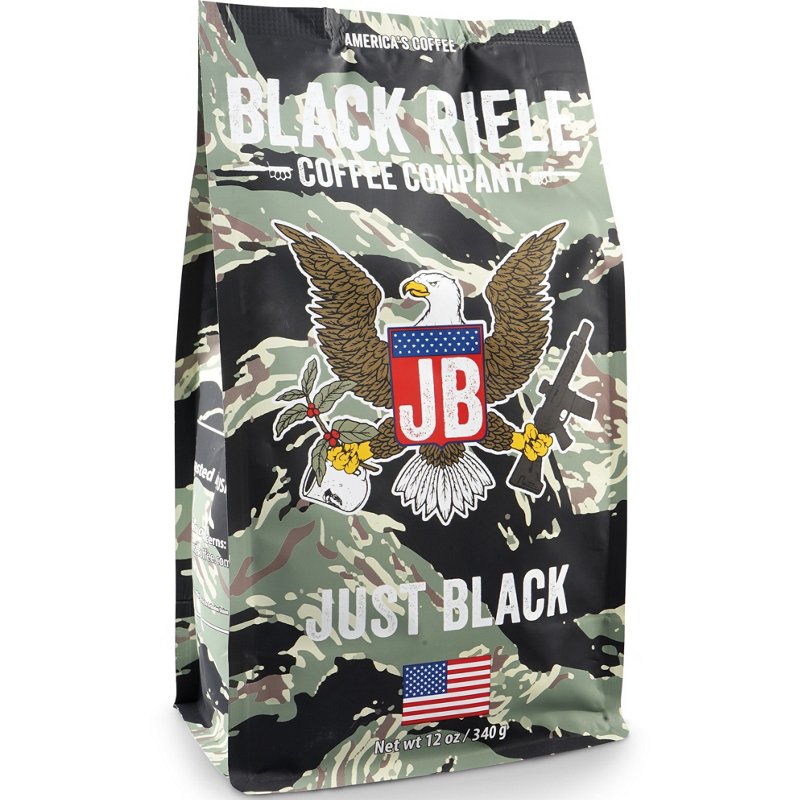 Black Rifle Coffee Company 12oz Ground Coffee Bag - Just Black Roast