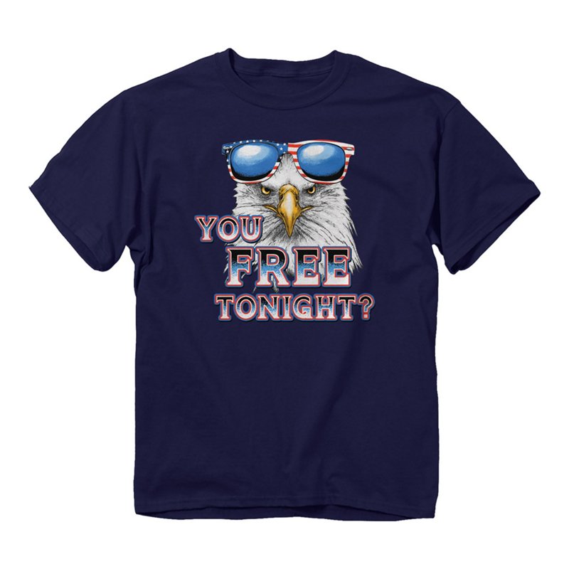 Buck Wear Men's You Free T-Shirt Navy Blue, 2X-Large - Men's Outdoor Graphic Tees at Academy Sports
