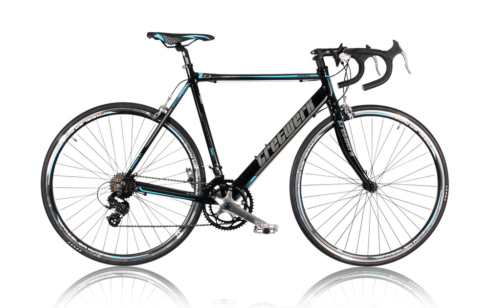 Tretwerk Arrox 1.0 28 Zoll Rennrad Schwarz/Blau (2017)
