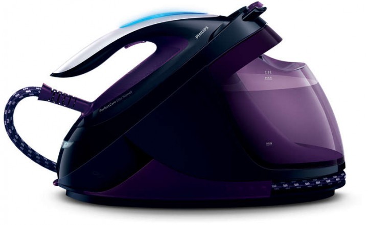 Philips GC9650/80 PerfectCare Elite Silence Steam Generator Iron, 1.8 Litre, 7.5 Bar, Purple, 500 G