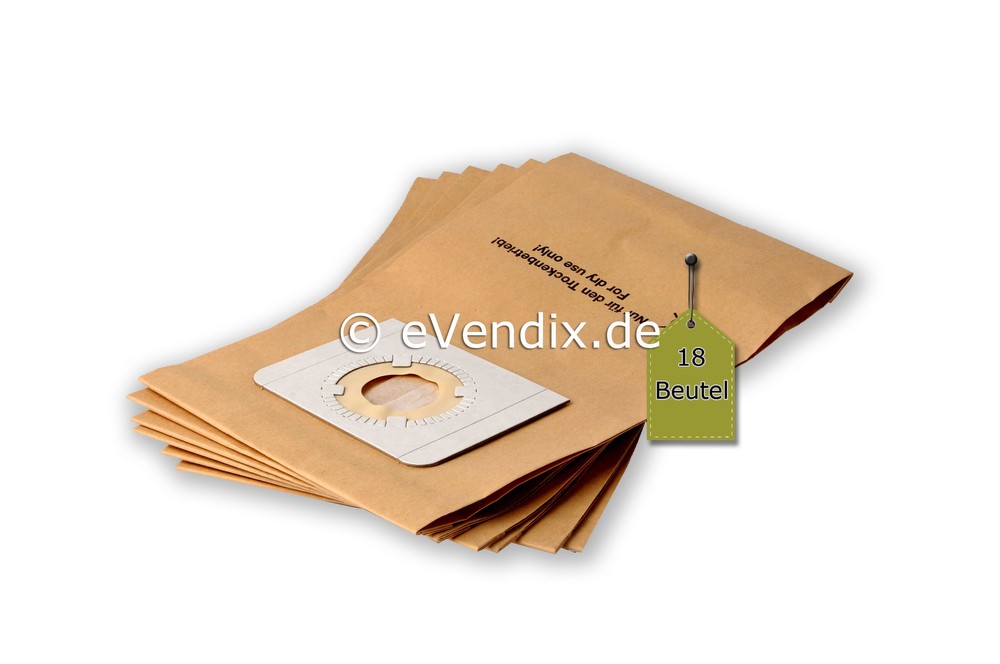 Staubsaugerbeutel ähnlich Menalux 4888 P 18 Staubbeutel Optimale Filterleistung Top-Qualität