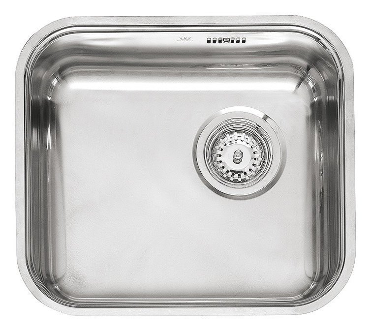 Reginox L184035OKG Large 1.0 Bowl Undermount Stainless Steel Sink