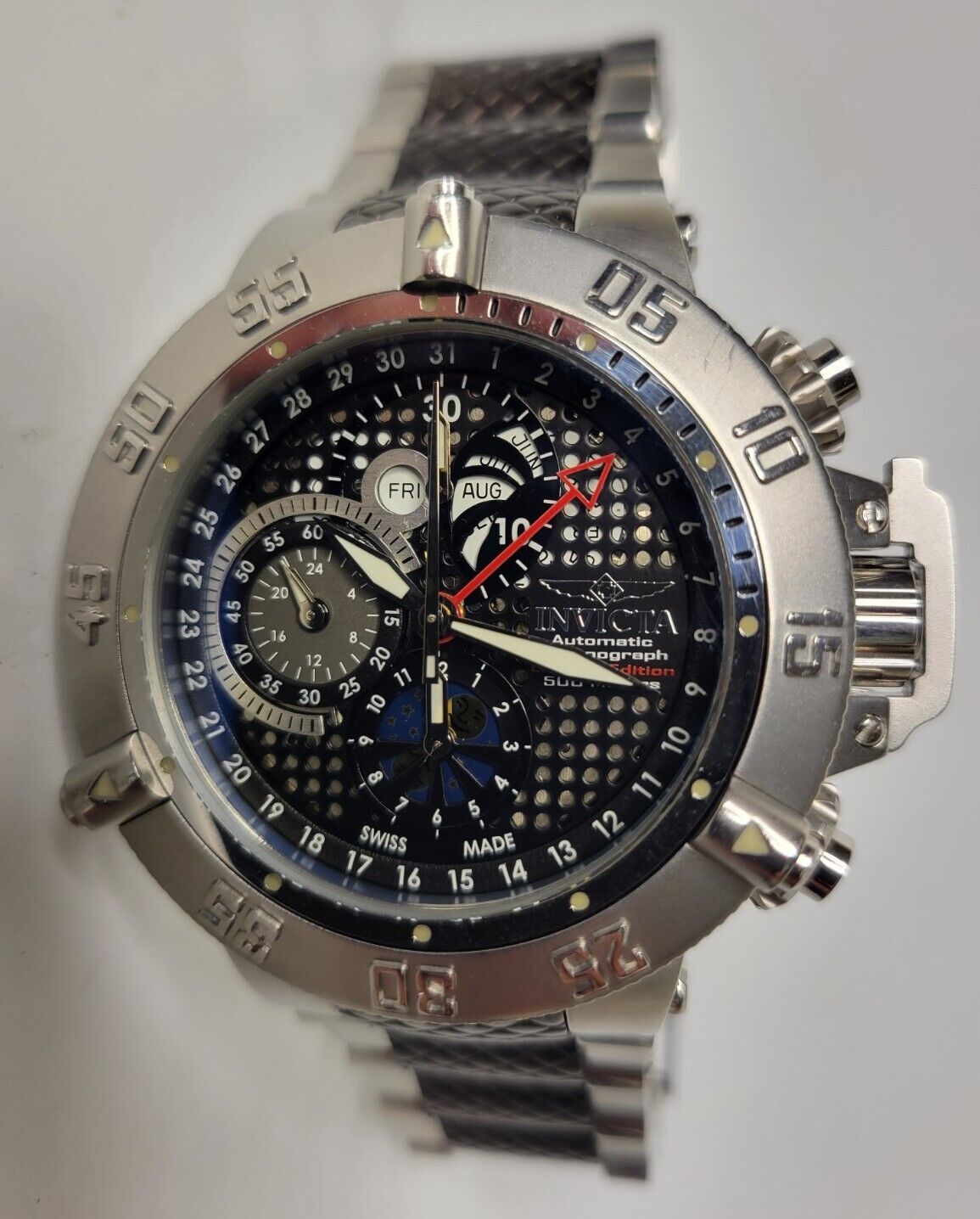 Invicta Subaqua Noma III Swiss Made Valjoux 7751 Automatic Watch 5834