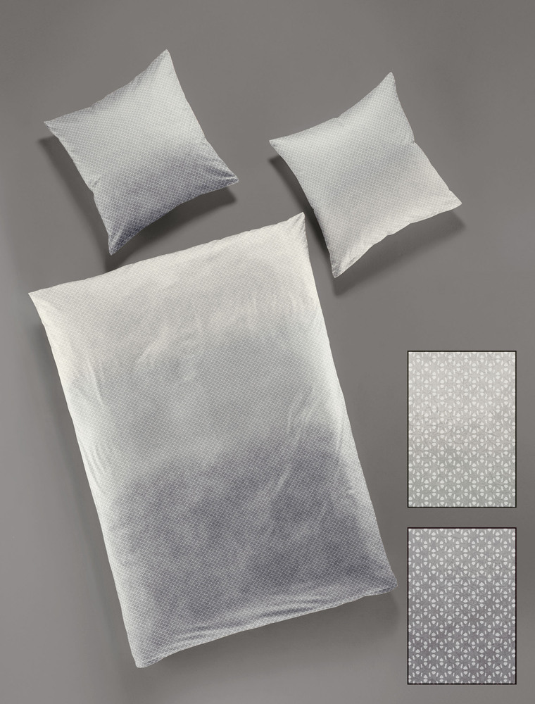 Smail Mako-Satin Bettwäsche D. 6990 Fb. Smoke