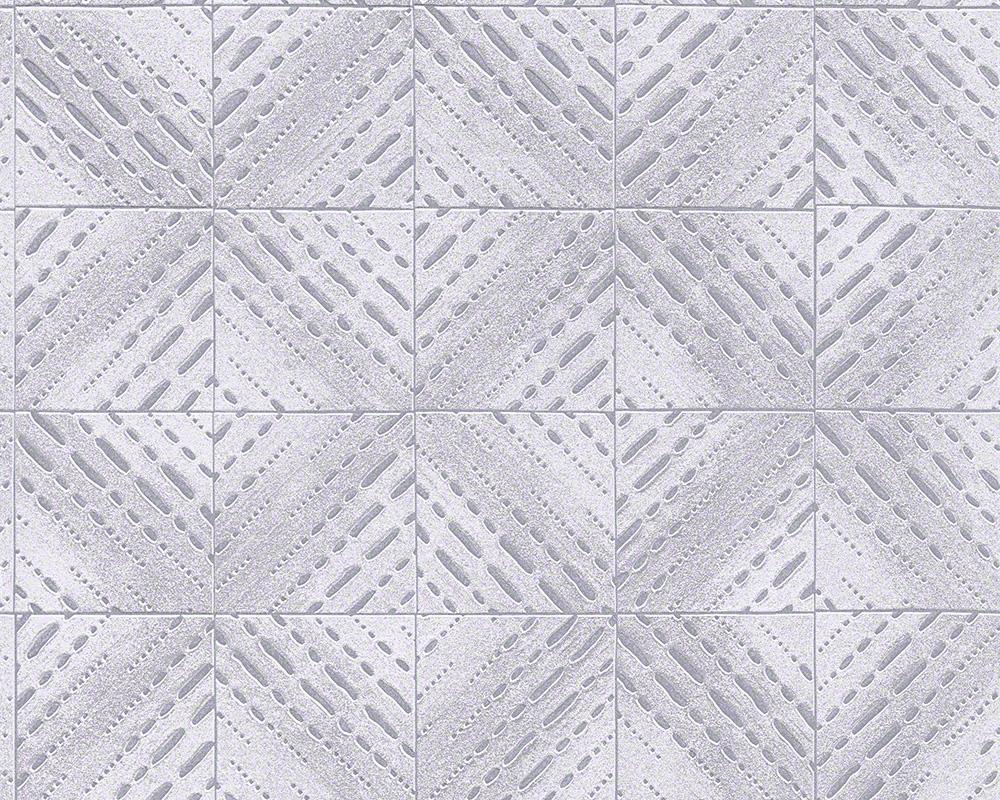 Schöner Wohnen 6 Tapete - Material: Vlies in Silbergrau, Fehgrau (Nr. 1507-0017)