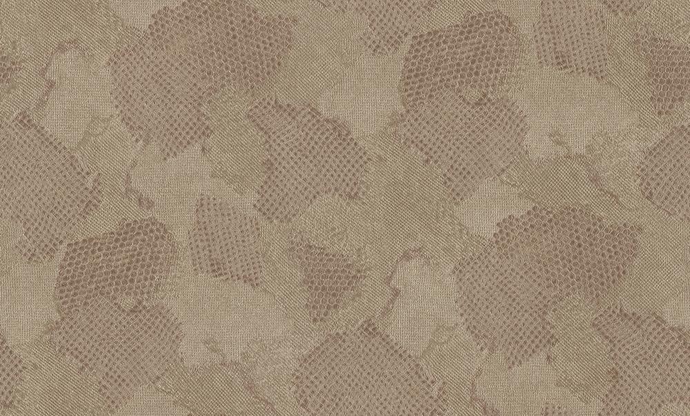 Residenza Tapete - Material: Kompaktvinyl Auf Vlies in Braun, Beige, Metallics (Nr. 1507-9379)