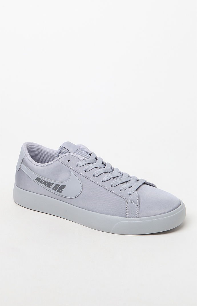 Nike SB Blazer Vapor TXT Wolf Grey/Cool Grey 902663-001 Men's Size 10