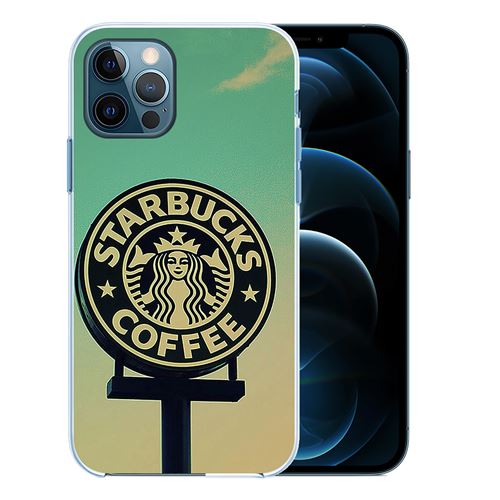 Coque Pour iPhone 12 PRO MAX - Starbucks Vintage