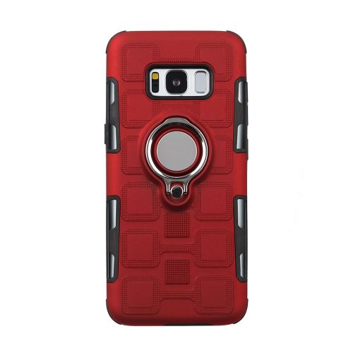 Housse étui Coque TPU Avec Support Pour Samsung Galaxy J7 2018 - Rouge -3460