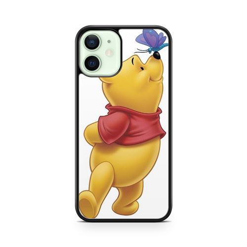 Coque Pour iPhone 12 Silicone Winnie L Ourson Bourriquet Disney Ref 14836