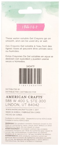 AMC Creative Devotion Gel Crayons Set 3 3pc