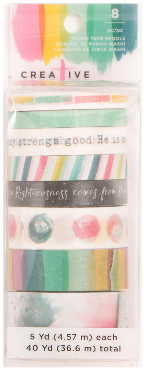 Creative Devotion    - 8-Ct. 'Righteousness' Washi Tape Spool