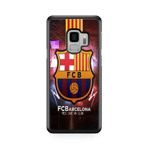 Coque Pour Samsung Galaxy S9 Silicone Fc Barcelone Barca Ref 7287