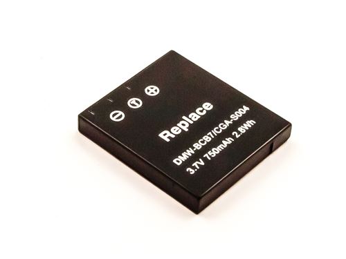 Battery Similar PAN CGA-S004, DMW-BCB7, Li-ion, 3,7V, 750mAh, 2,8Wh