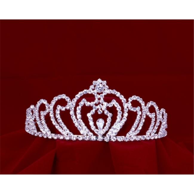 Sunnywood 2554 2-.50 Rhinestone Tiara