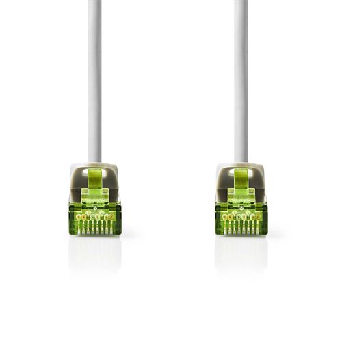 Nedis CAT7 Network Cable | S/FTP | RJ45 Male | RJ45 Male | 2.00 M | Snagless | Round | LSZH | Grey | Box