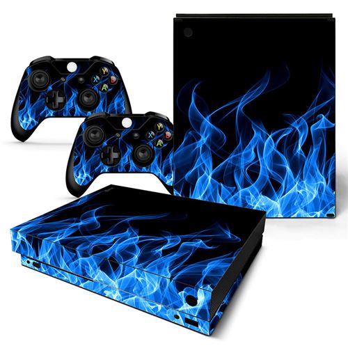Autocollant Stickers De Protection Pour Console Et Manette Microsoft Xbox X - Multicolore (TN-XBONEX-0765)
