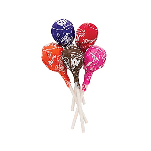 Tootsie Roll Pops Variety Pack Bulk Candy | 90 Individually Wrapped Lollipops Filled with Tootsie Rolls | Assorted Suckers Candies in Reusable Plastic thumbnail