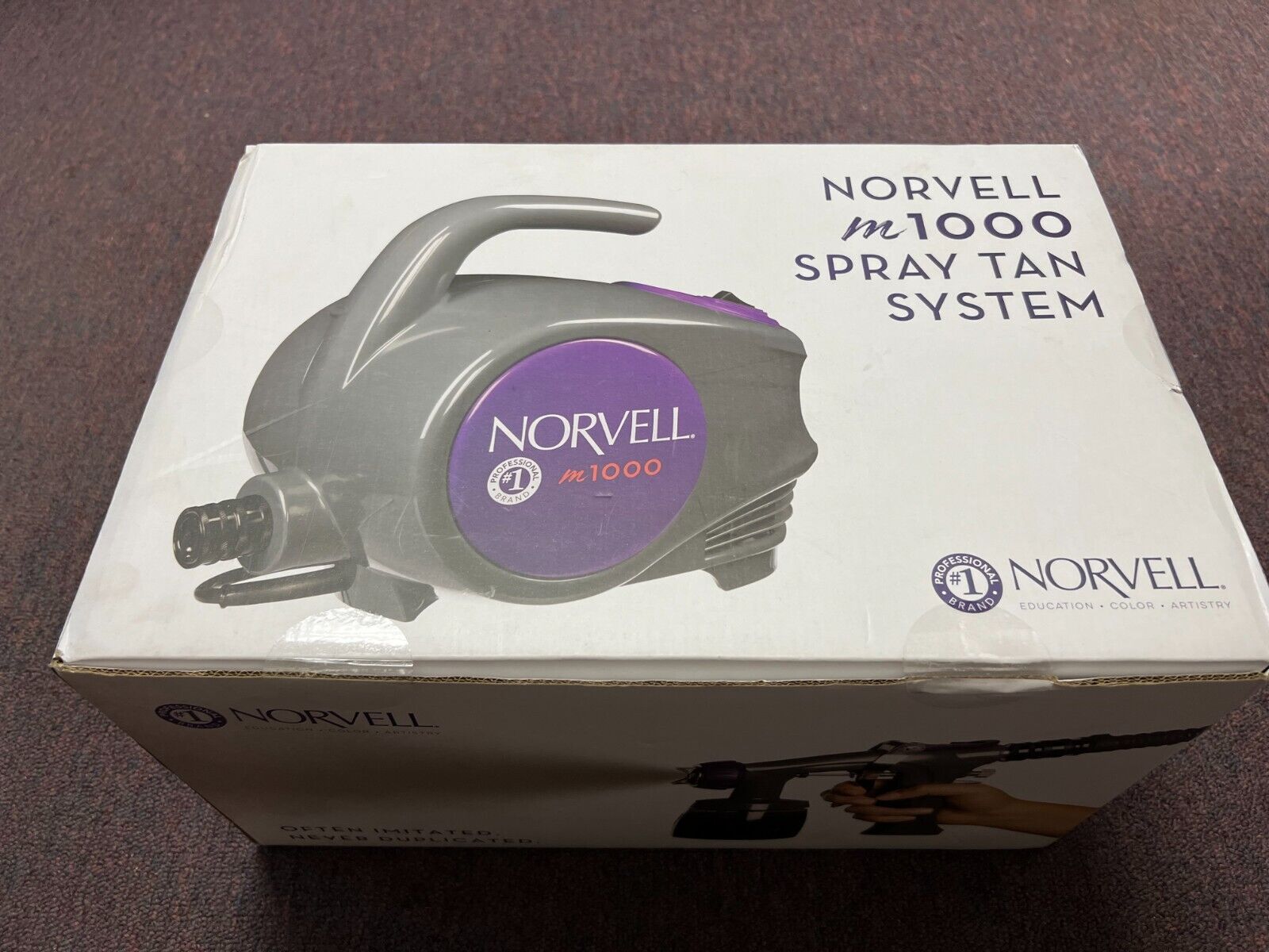 New Norvell M1000 Spray Tan System Mobile Sunless Tanning Set