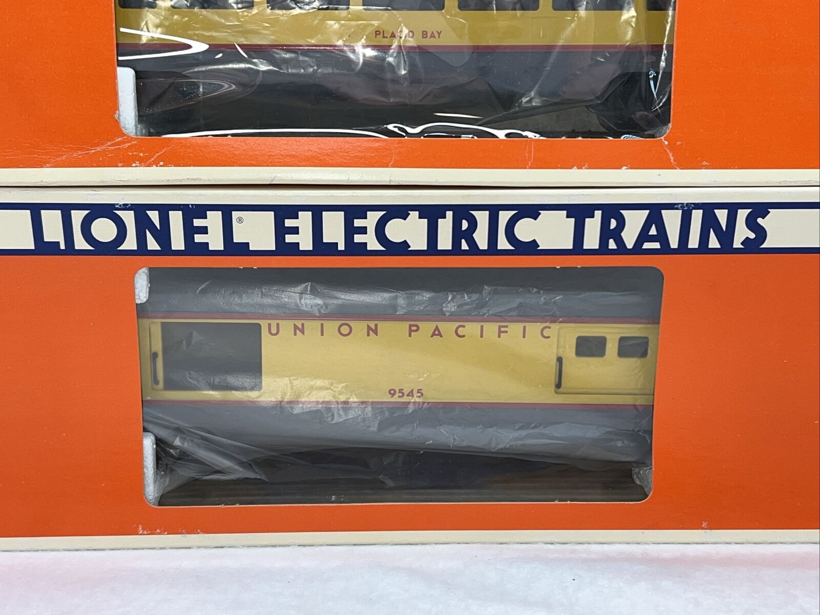 Lionel Union Pacific 15” Aluminum 8 Car Passenger Set O Used 6-9545-49 7210 up thumbnail