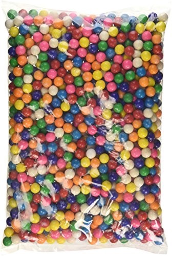 Dubble Bubble 1/2' Assorted Gumballs 5lbs