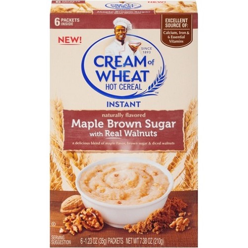FODMAPs, Gluten & More Cream Of Wheat Cereal Hot Maple Brown Sugar