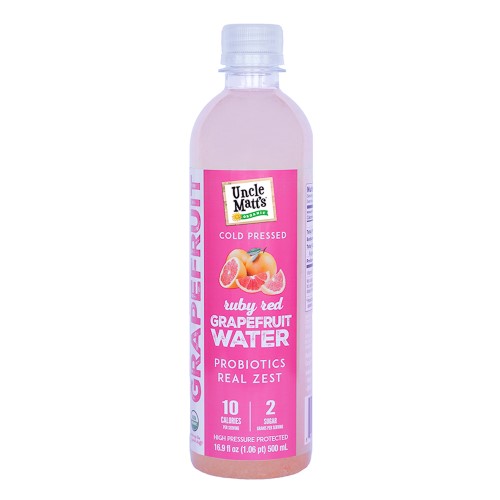 Organic Cold Pressed Grapefruit Water