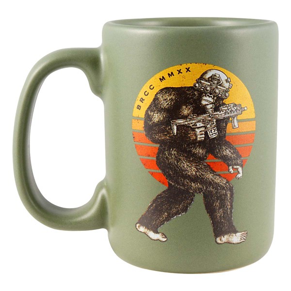 Black Rifle Tactisquatch Green Mug