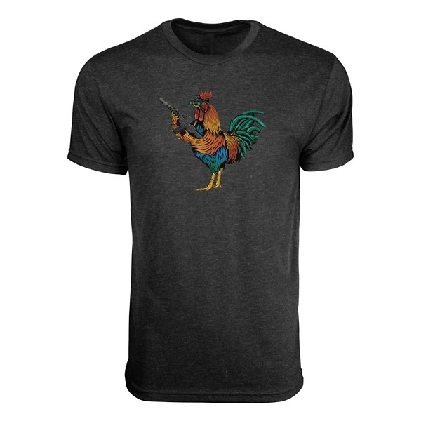 Men's Black Rifle Coffee Company Tacticock T-Shirt Medium Vintage Black