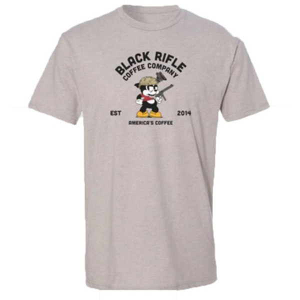 Men's Black Rifle Coffee Company Coffee Co GAT RAT T-Shirt Large Silk
