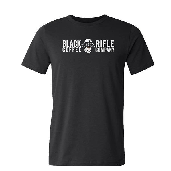 Men's Black Rifle Coffee Company Coffee Paramug Co Logo T-Shirt Large Black