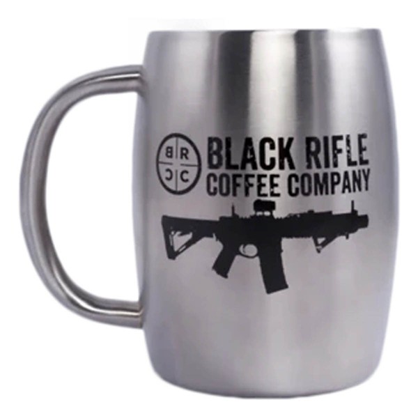 Black Rifle Coffee Company Classic Logo Stainless Steel Mug