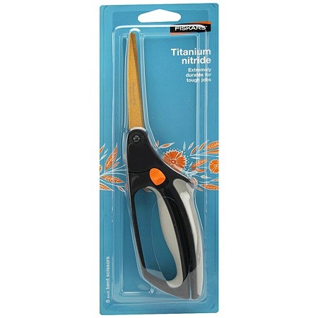 Fiskars Softouch Spring Action Titanium Nitride Scissors 1.0 Ea.(pack of 3)