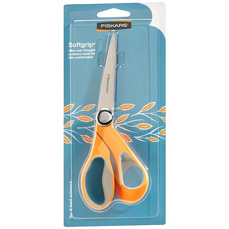 Fiskars Softgrip Bent Scissors 1.0 Ea.(pack of 2)