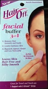 Hair Off Facial Buffer 1.0 Kit(pack of 12)
