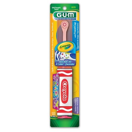 G-U-M Crayola Power Toothbrush 1.0 Ea