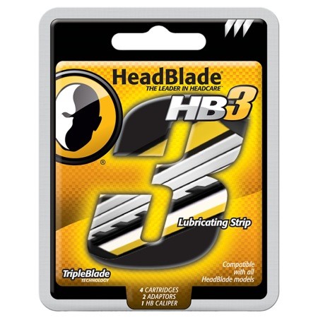 HeadBlade TripleBlade Ultimate Headcare Shaving System Kit 1.0 Ea(pack of 6)