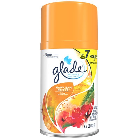 Glade Automatic Spray Refill Hawaiian Breeze 1.0 Ea(pack of 12)