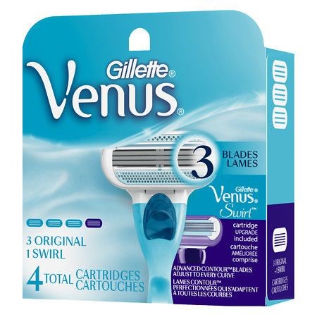 Gillette Venus Razor Cartridges 1.0 Ea(pack of 6)
