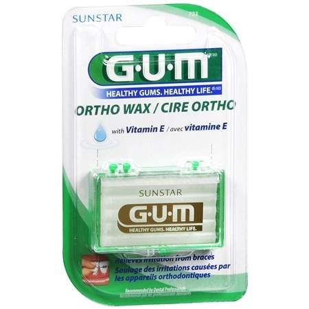G-U-M Ortho Wax with Vitamin E 1.0 Ea