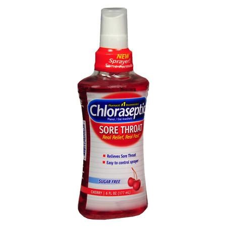 Chloraseptic Sore Throat Spray, Cherry 6 Fl Oz (pack of 12)