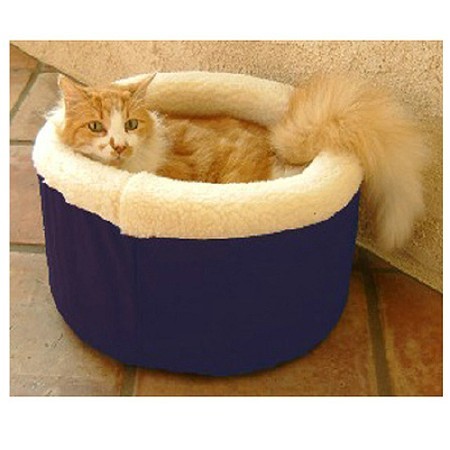 Majestic Pet Products Cat Cuddler Pet Bed 16 Inch Blue 1.0 Ea (Pack of 3)