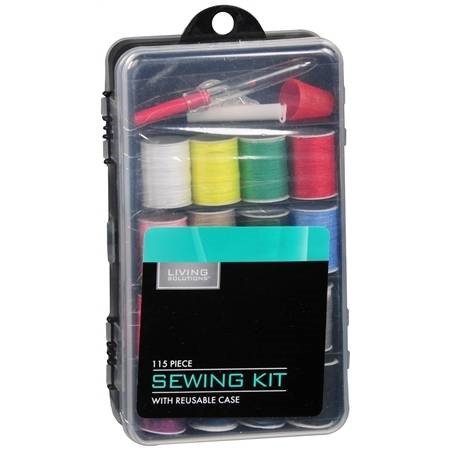 Living Solutions Sewing Kit 115 Piece 1.0 Ea(pack of 6)