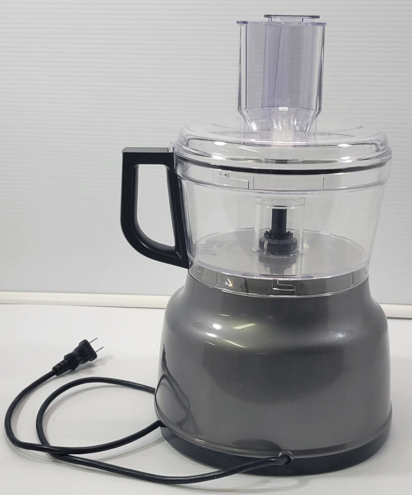 *MSC) KitchenAid KFP0722QG  ExactSlice 7-Cup Food Processor - Liquid Graphite thumbnail