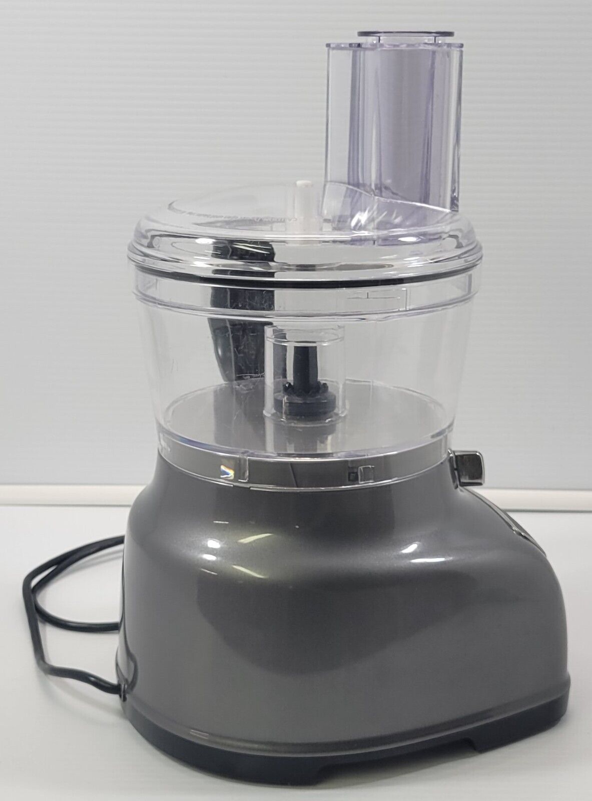 *MSC) KitchenAid KFP0722QG  ExactSlice 7-Cup Food Processor - Liquid Graphite thumbnail